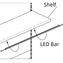 Install the LED Bar