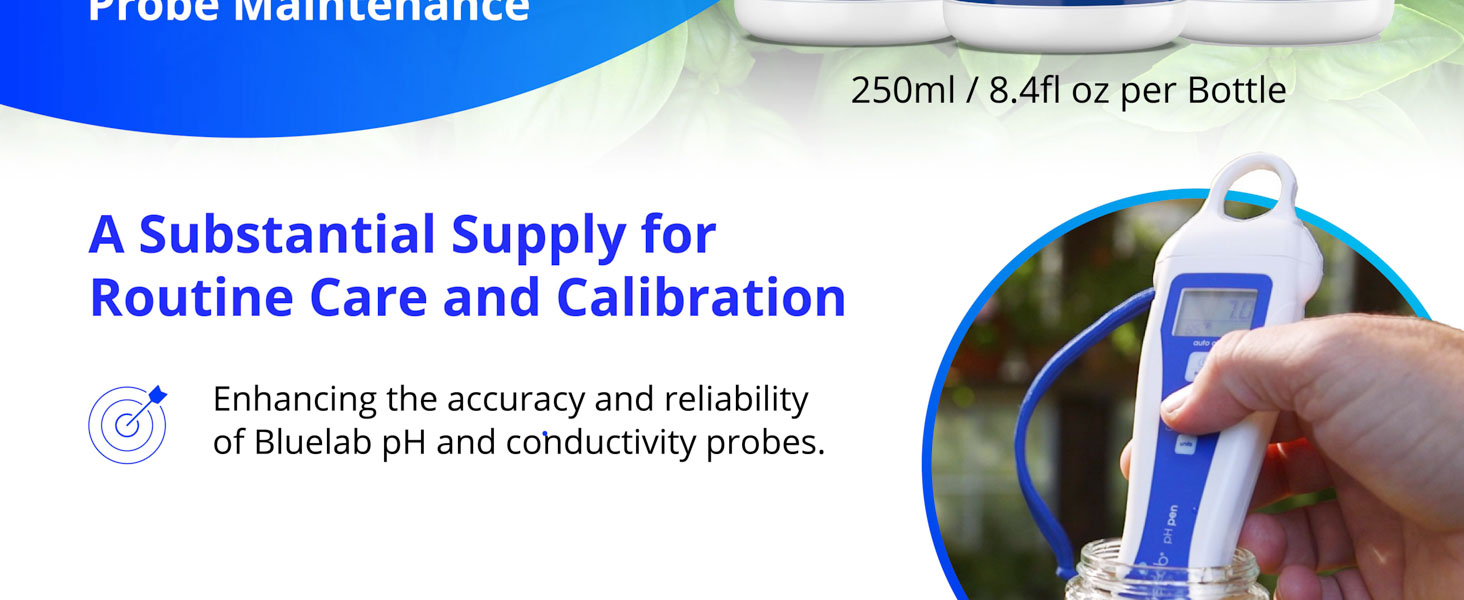 calibration solution kit ph probe conductivity longevity plant hydroponics growers farm agriculture