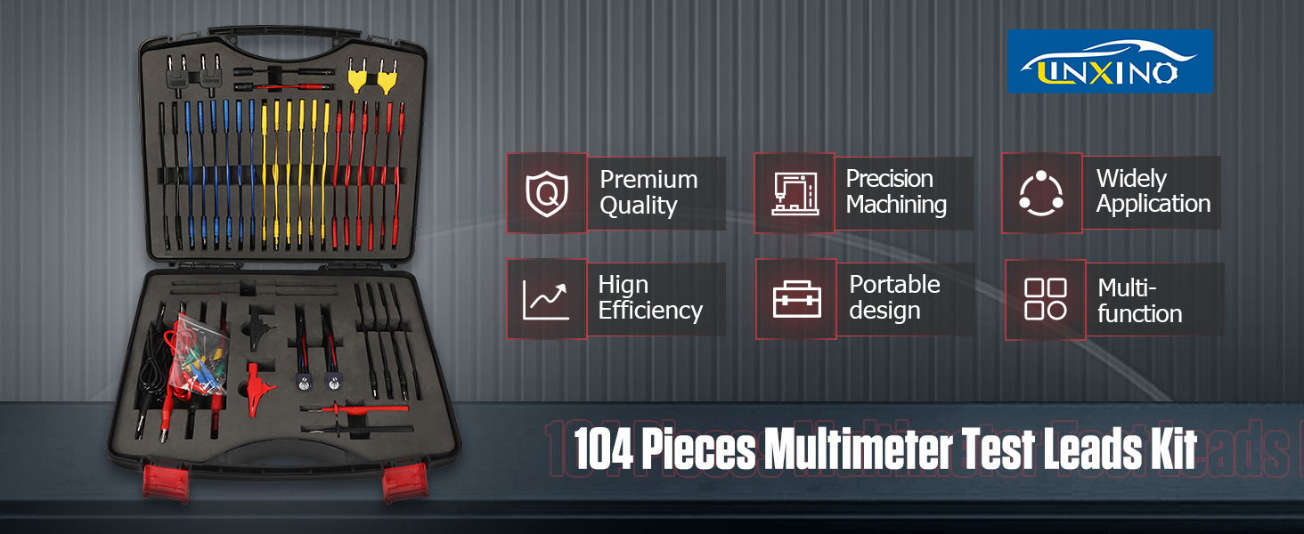 104PCS Automotive Circuit Terminal Test