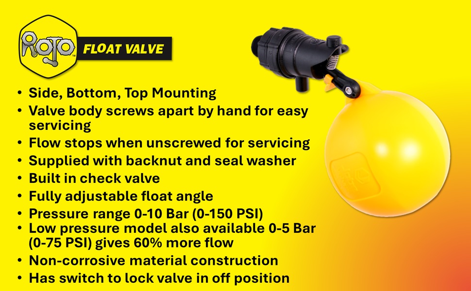 Jobe Rojo Float Valve