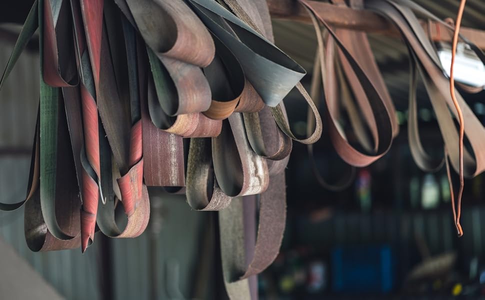 Platen Grinder Belts, Winona Van Norman