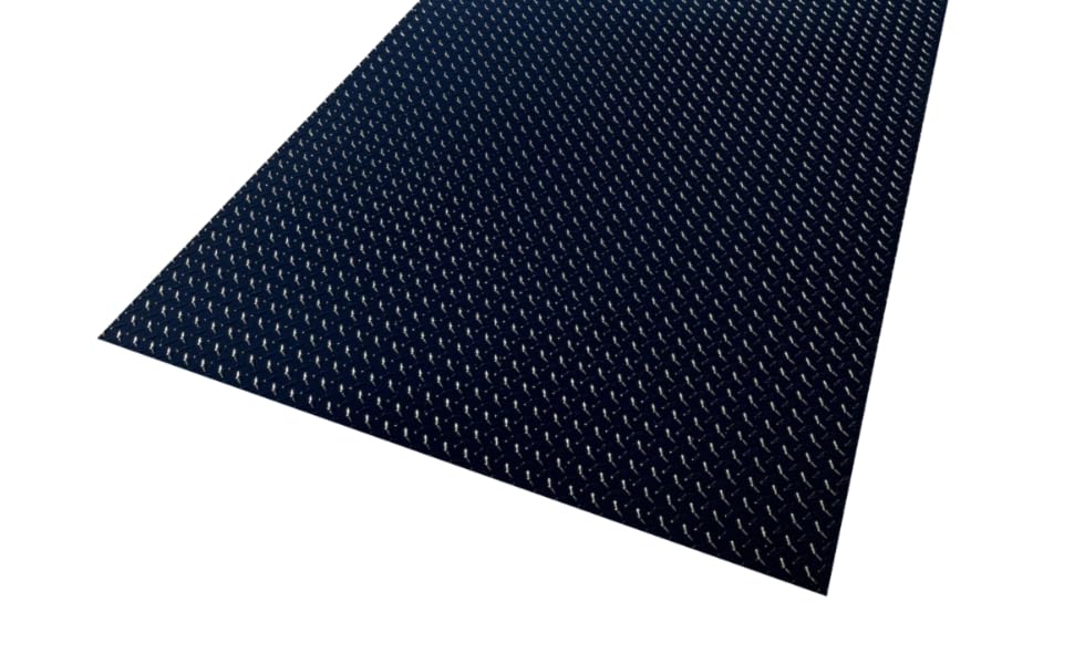 Black Diamond Plate .025" Sheet