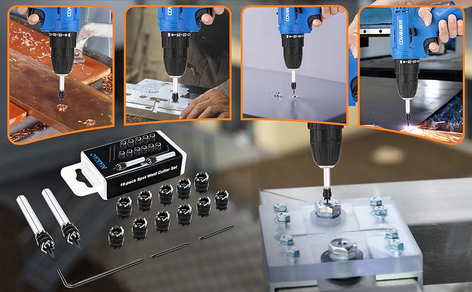 Spot weld cutter