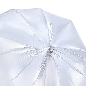 clear recycling trash bags