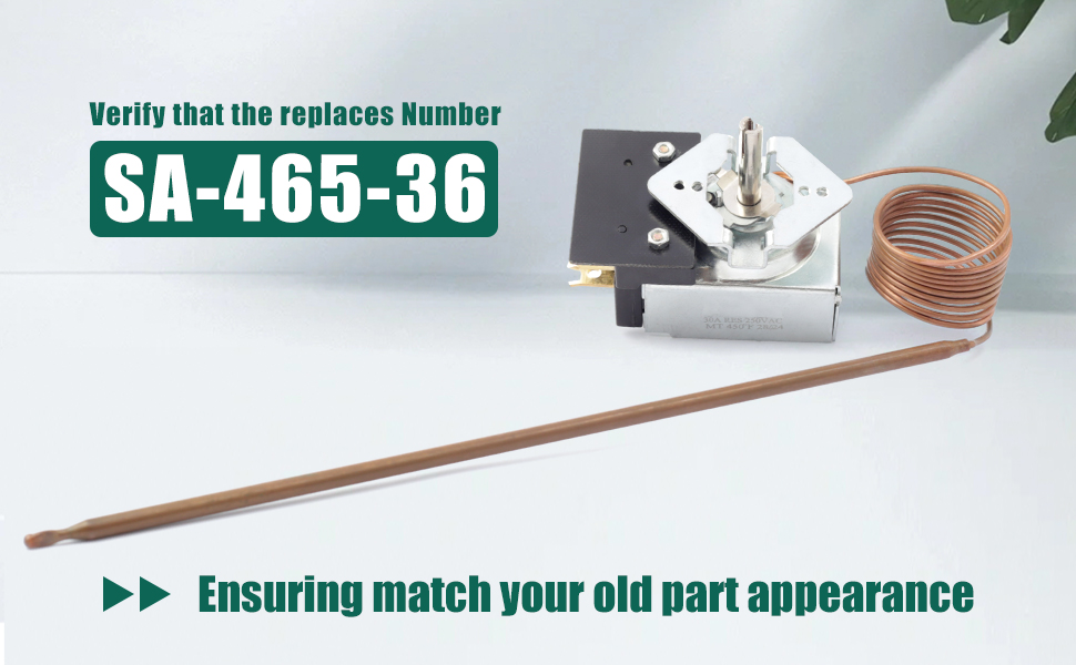 SA-465-36 Fryer Thermostat