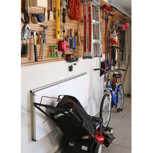 DIY Storage Fold Away Shelf