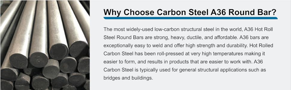Why Choose Carbon Steel A36 Round Bar