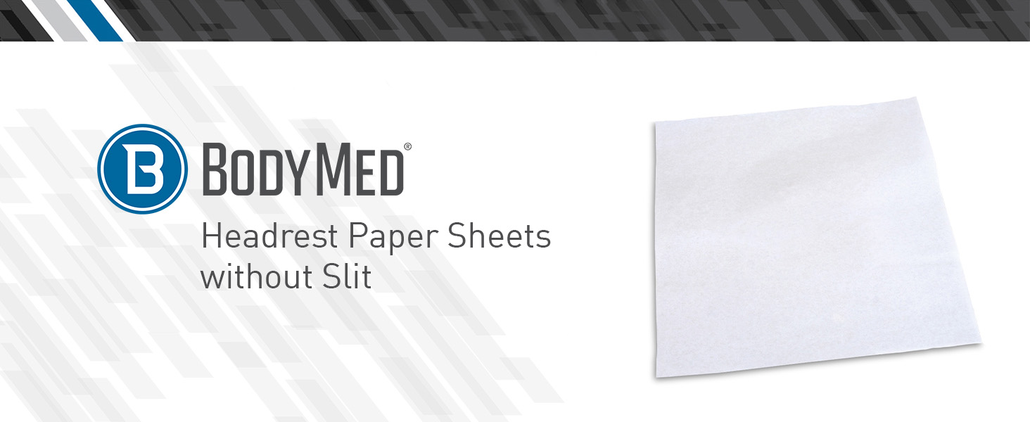 BodyMed Headrest Paper Sheets without Slit (Premium)
