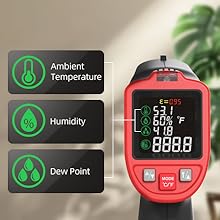 Multi-function  Temperature Humidity Gun