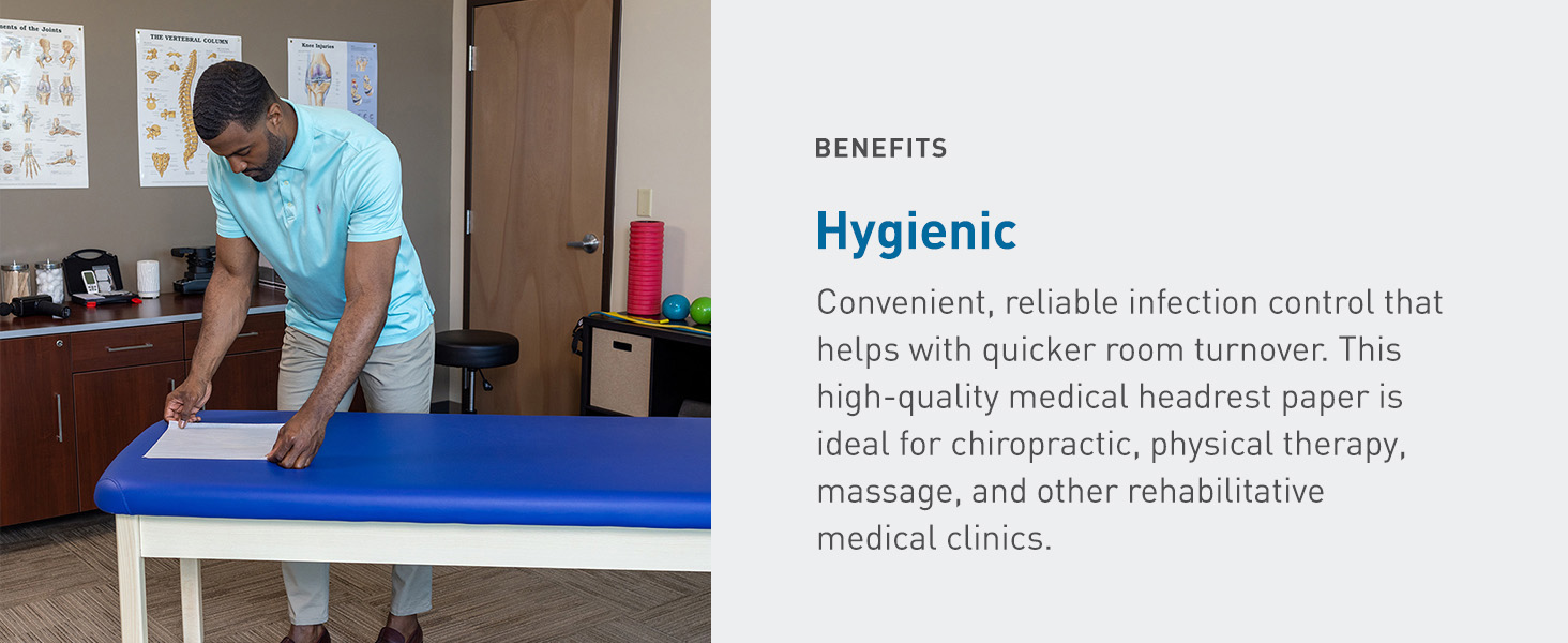 BodyMed Headrest Paper Sheets without Slit (Premium)