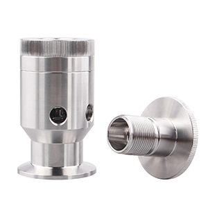 DERNORD Sanitary Adjustable Pressure Vacuum Relief Valve 1.5” Tri-Clamp