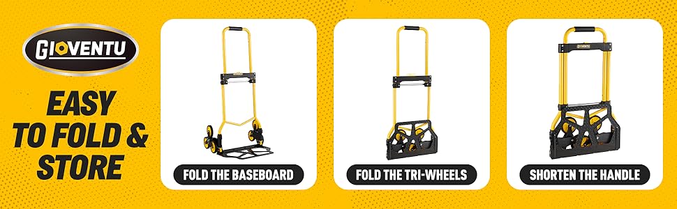 folding hand truck dolly cart climber trolley carts wheels trolly dolly cart stair climber
