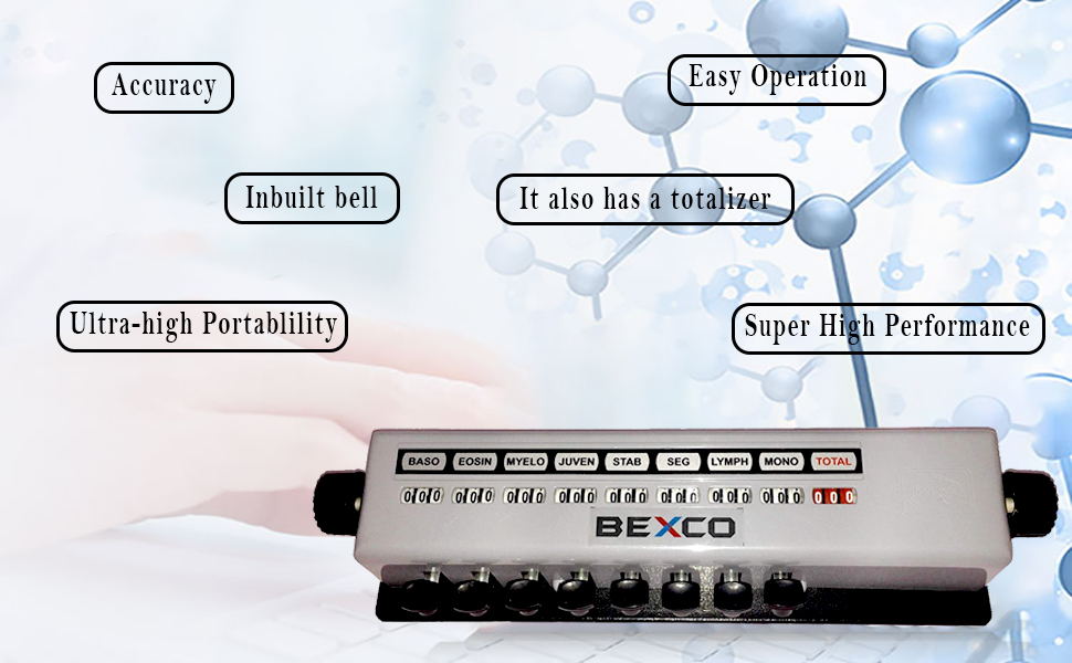 8 key blood cell counter