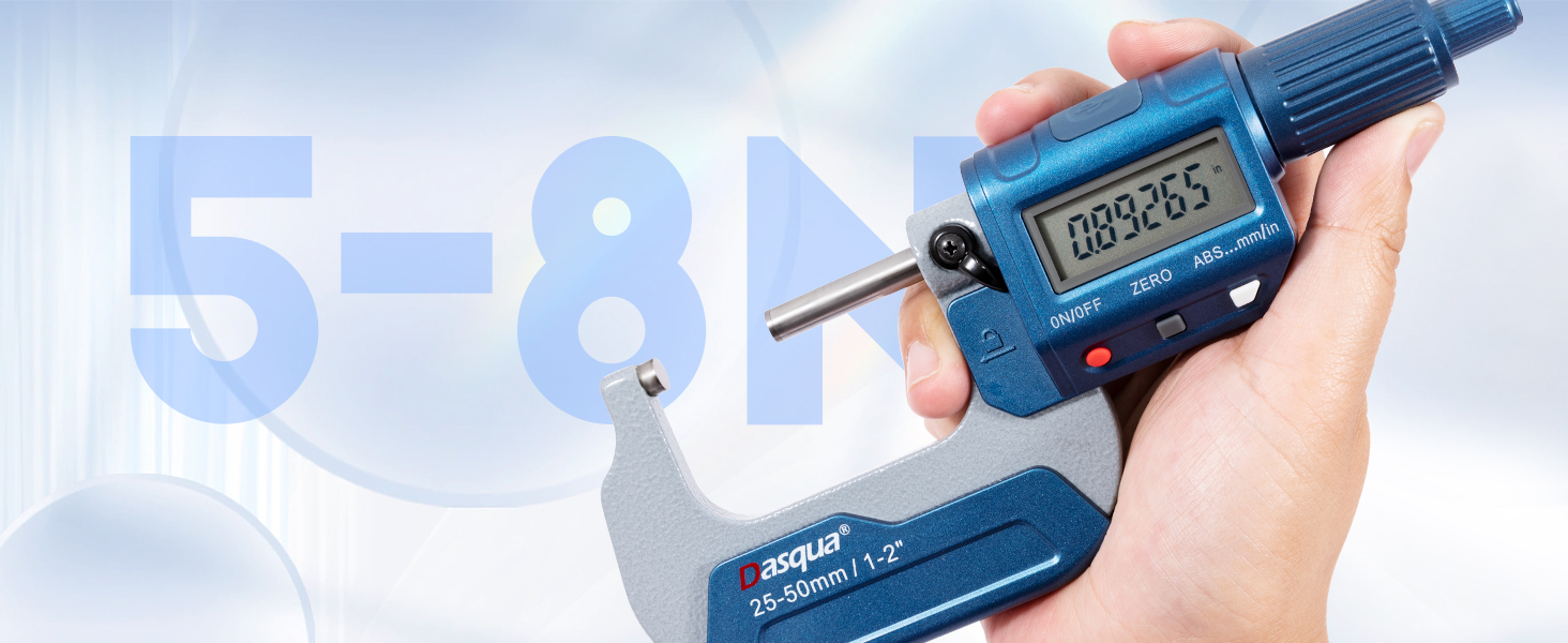 the caliper maintains a stable force of 5-8N