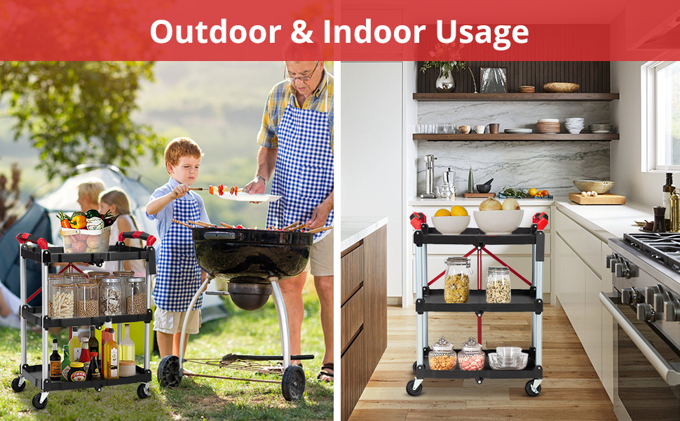 Foldable Utility Carts