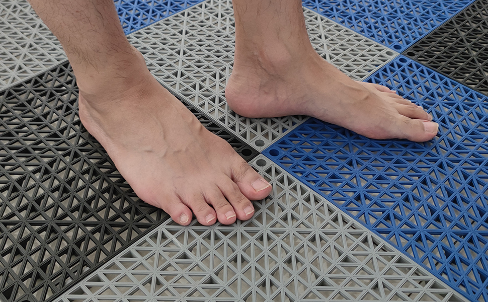 soft durable blend of flexible PVC non-slip durability and safe