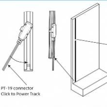 PT19 connecting to the power track