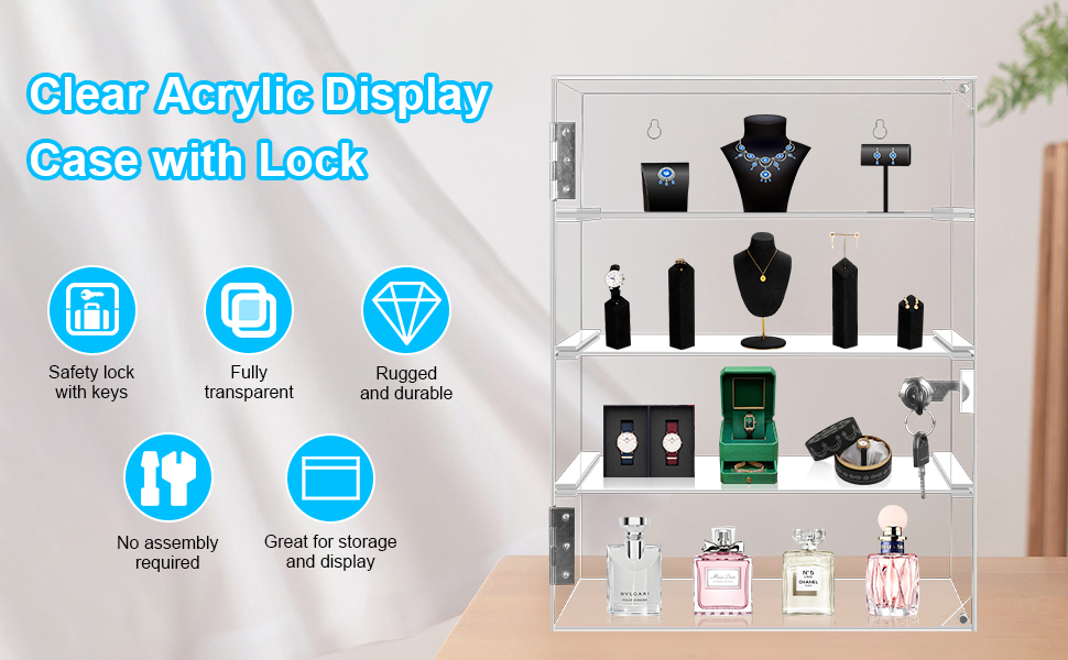 glass display cabinet