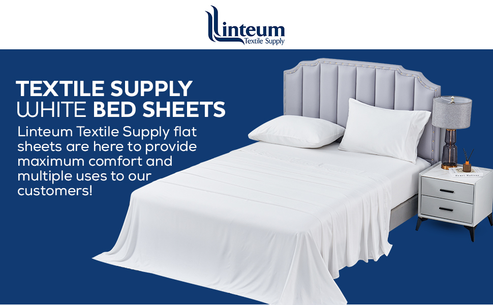 white flat sheet