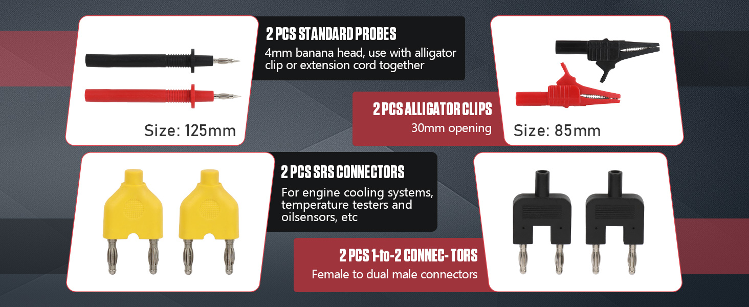 Automotive Circuit Test Leads Kit