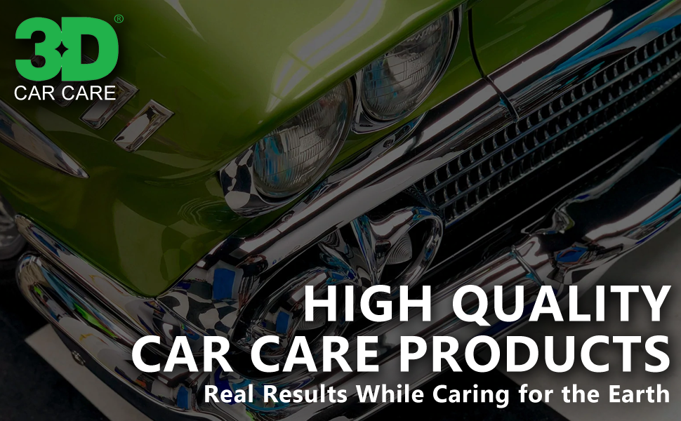 3D High Quality Car Care Products