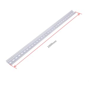 DIN Rail Slotted Aluminum