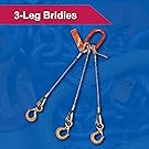 Three Leg Bridle Sling Wire Rope