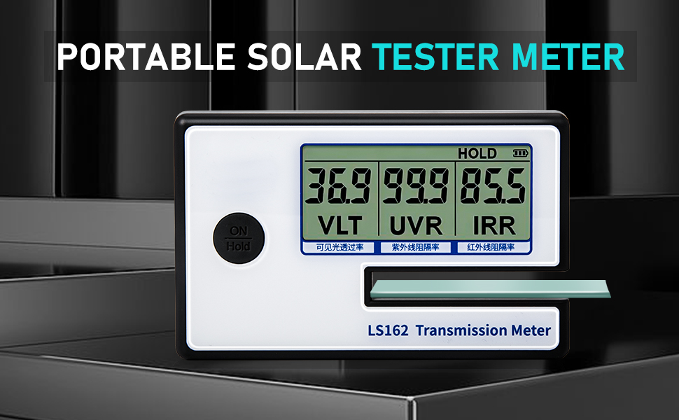 Portable Solar Film Transmission Meter Linshang LS160 Test Window