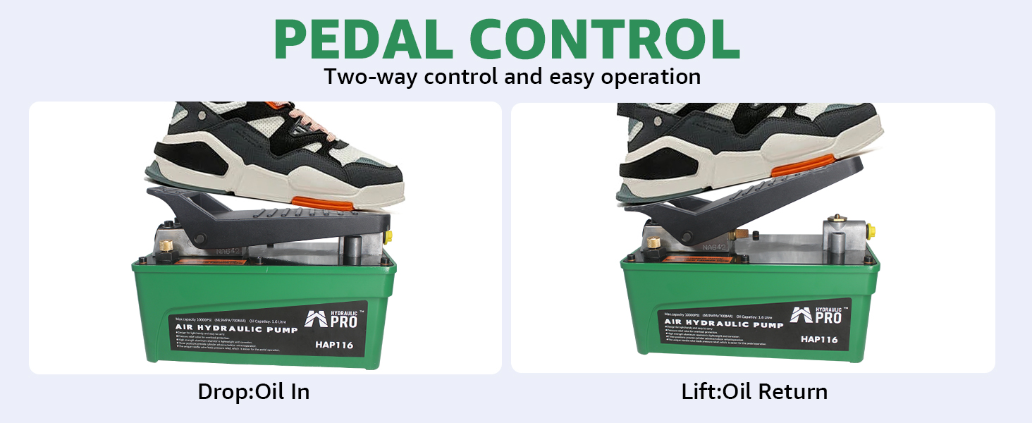 air hydraulic pump
