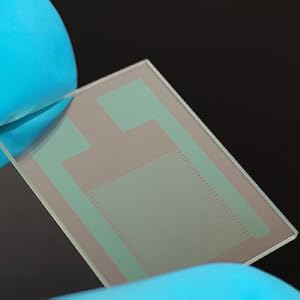 etch ito coated glass slide