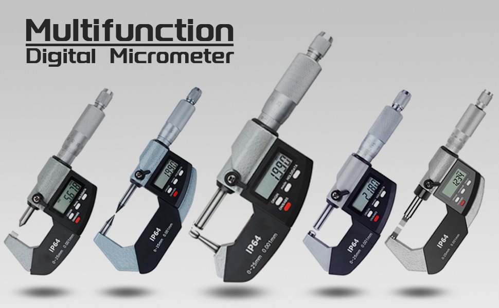 Digimatic Micrometer with Calibration