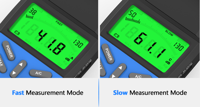 decibel meter frequency meter hz sound level meter sensor reader noise detector tester db meter
