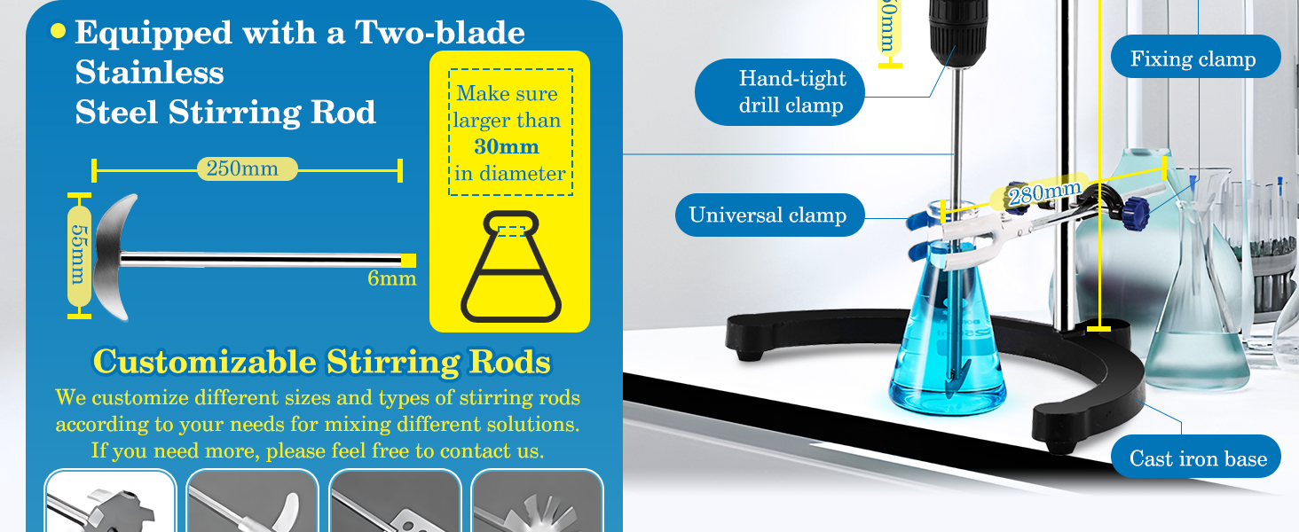 Crispaire Electric Overhead Stirrer