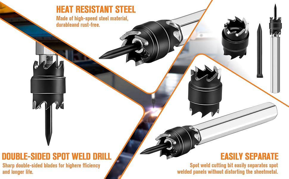 Spot weld cutter