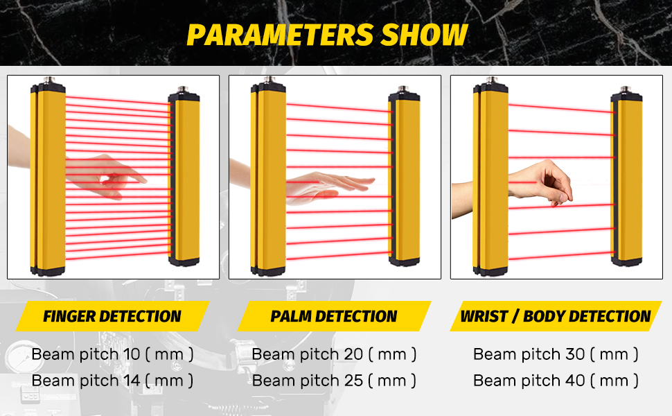 safety light curtains