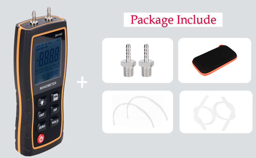 HVAC Digital Manometer