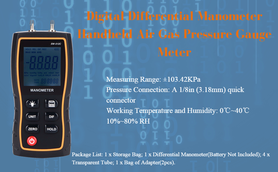Differential Manometer