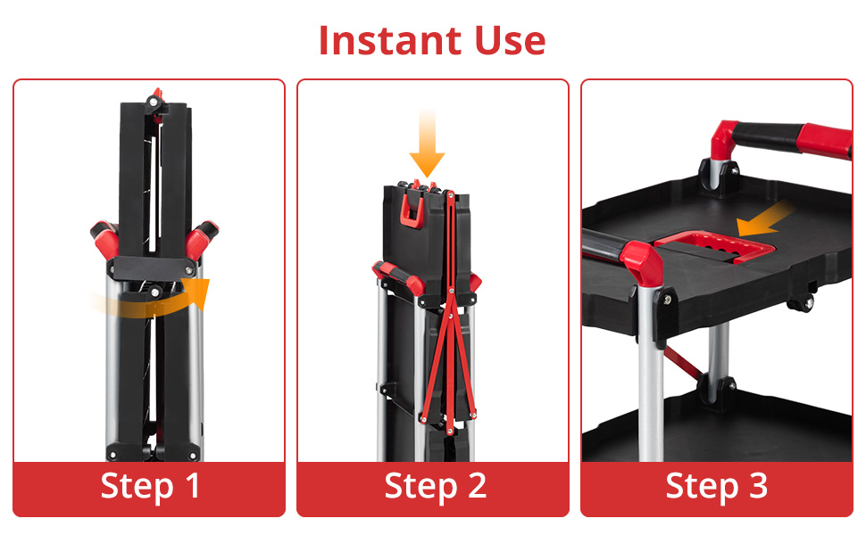 Foldable Utility Carts