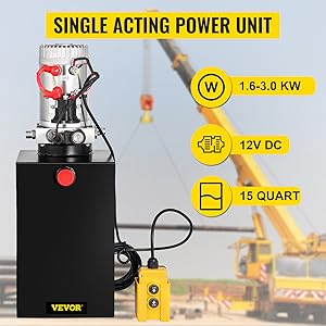 dump trailer pump