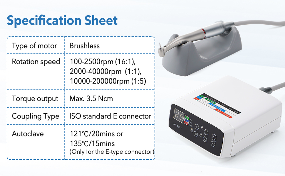 Specification Sheet