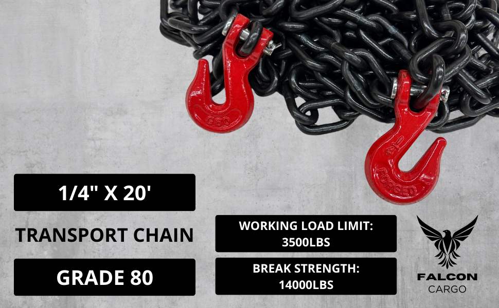 Falcon Cargo tow chain info