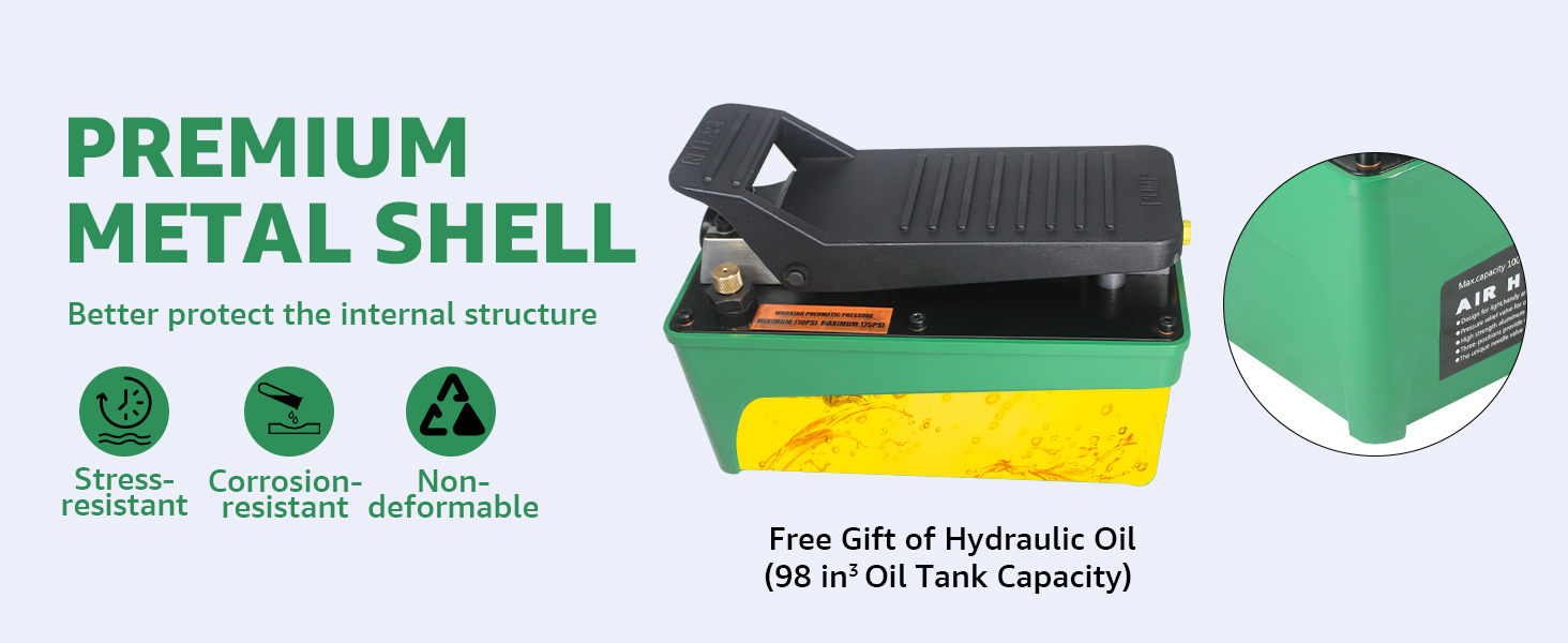 air hydraulic pump