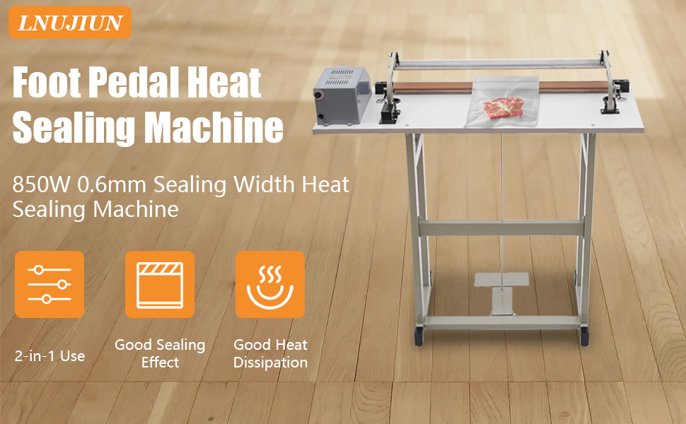 Foot Pedal Heat Sealing Machine