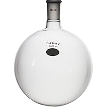 Laboy Glass 2000mL Single Neck Round Bottom Boiling Flask Heavy Wall 24/40 Joint Distillation Flask
