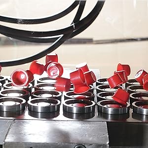 tiny caps popping off of a machine due to the heat