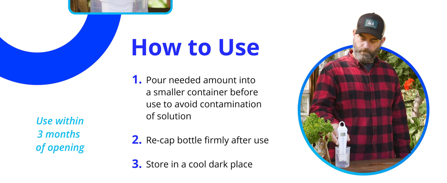 calibration solution kit ph probe conductivity longevity plant hydroponics growers farm agriculture