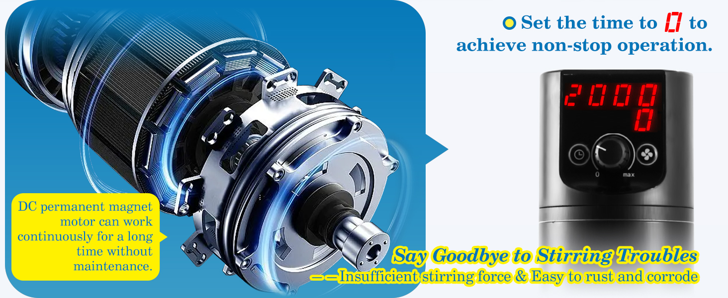 Crispaire Electric Overhead Stirrer