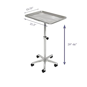 tray dimensions