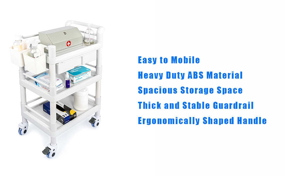 MC-17 Medical Mobile Trolley Cart