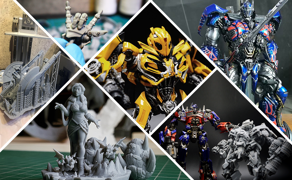 M58 3D PRINTER RESIN PRINTS